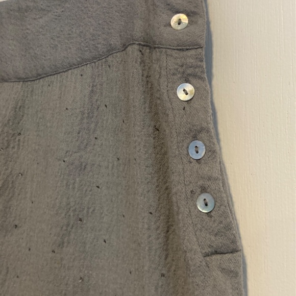 Matta 100%  Wool Hand-Embellishedl A-Line Skirt / L - Picture 6 of 9